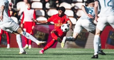 إبراهيم عادل يقود هجوم نورشيلاند أمام سانت جالين في دوري المؤتمر الأوروبي