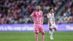 رابطة الدوري الأمريكي تفرض غرامة مالية على ليونيل ميسي بسبب واقعة سلوكية