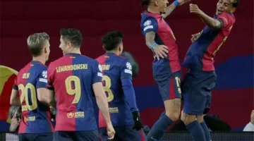 رجل مباراة برشلونة وبنفيكا في دوري أبطال أوروبا