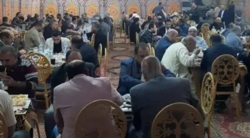 جلال الغربية تتوهج بنور رمضان في إفطار جماعي وسهرة إنشاد ديني تجمع القلوب بالمنيا| صور وفيديو