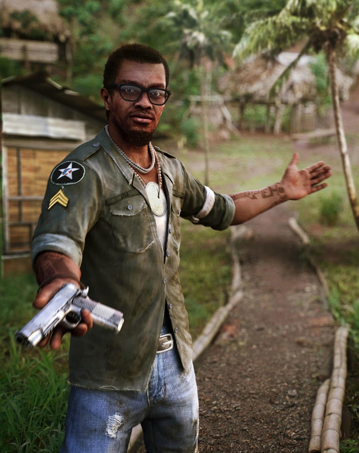 شخصيات قصة لعبة far cry 3