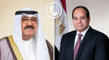 الرئيس السيسى وأمير الكويت يحذران من استمرار اعتداءات إسرائيل على غزة | الأخبار