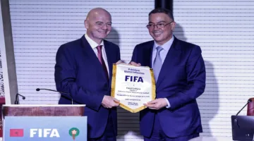 انفانتينو يشيد بإعجاب بملعب مولاي عبد الله في المغرب27 يوليو 2025