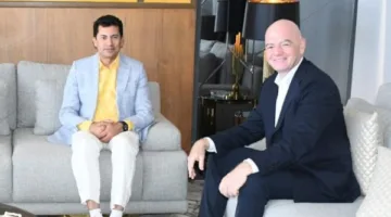 إنفانتينو يقبل دعوة أبو ريدة ويقضي عطلته في العلمين… تعرف على تفاصيل اللقاء مع وزير الرياضة في 2 أغسطس 2025