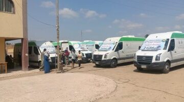 قافلة طبية مجانية تقدم خدماتها في قرية بئر عنبر بقنا لمدة يومين