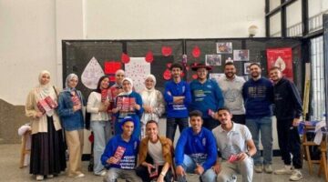 15 عامًا من العطاء: الاتحاد المصري لطلاب الصيدلة يقود حملات التبرع بالدم