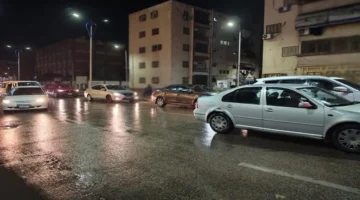 أمطار غزيرة تضرب مناطق متفرقة في سيناء مع انخفاض حرارة يصل إلى خمس درجات