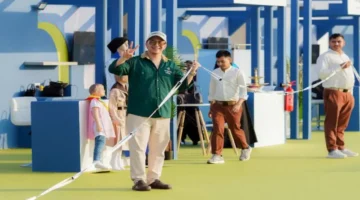 إنجاز فريد.. «زايد لأصحاب الهمم» يسجل في غينيس بسلسلة شرائط معلقة