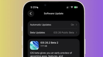 تحديث iOS 26.2 يصل مبكرًا.. دلالات إطلاق آبل على المطورين والمستخدمين 2025