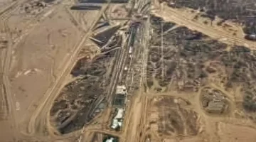 تفاصيل جديدة.. صور ذا لاين تكشف تقدم مشروع 500 مليار في السعودية