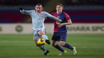 قمة الجولة.. لقاء برشلونة وأتلتيكو مدريد في الدوري الإسباني 2026 والقنوات