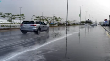 هطول أمطار غزيرة وخفيفة ومتوسطة يغطي مناطق متعددة بالمملكة 15 ديسمبر 2025