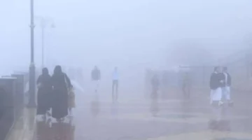 23 ديسمبر ضباب خفيف يغطي أجزاء المنطقة الشرقية