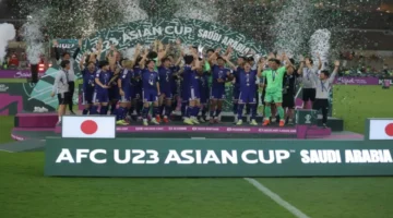 أربعة أهداف نظيفة.. اليابان تكتسح الصين وتتوج بلقب كأس آسيا في جدة