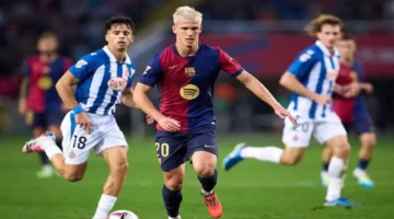اللقاء المنتظر بين برشلونة وإسبانيول في الدوري الإسباني 2025