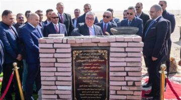 باستثمارات ضخمة.. وضع حجر أساس مصنع إندستريال هاوس للمنتجات الجبسية في الإسماعيلية
