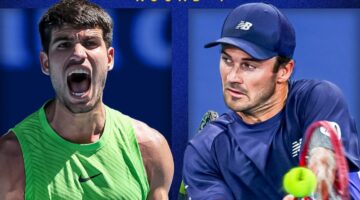 بث مباشر أستراليا المفتوحة.. القنوات الناقلة لمباراة ألكاراز وتومي بول في قمة التنس