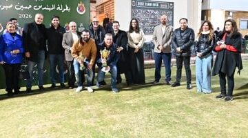 بفارق النقاط.. ياسر السيد وفوزي حلمي يحصدان لقب بطولة حسين صبور للكروكيه