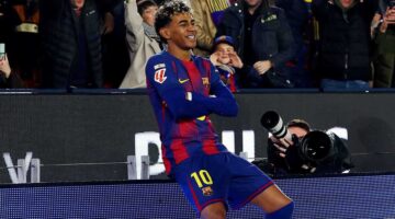 بلمسة برتغالية.. لامين يامال يفاجئ الجماهير بتقليد احتفال رونالدو الأيقوني في الملاعب