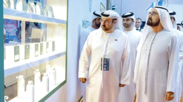 بمشاركات من 40 دولة.. محمد بن راشد يزور معرض عالم القهوة دبي