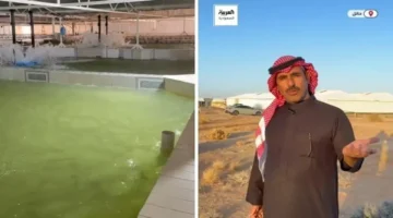 تجربة فريدة.. مواطن ينجح في استزراع سمك السلمون بقلب صحراء النفود السعودي