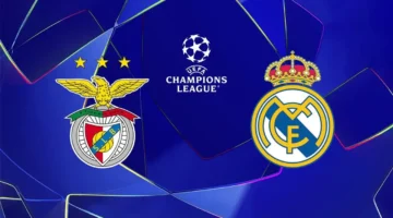 توقيت المواجهة.. تفاصيل بث مباراة ريال مدريد وبنفيكا في دوري الأبطال
