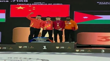 زكي الكيالي يتوج بالبرونزية في بطولة آسيا 2025 للفنون القتالية