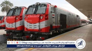 سفرك اليوم.. مواعيد رحلات قطارات المنيا المتوجهة إلى القاهرة الخميس 22 يناير 2026