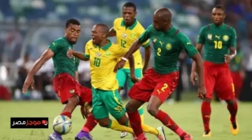 صافرة البداية.. موعد مباراة الكاميرون وجنوب إفريقيا في أمم إفريقيا 2025 والقنوات