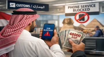 فاتورة بـ 48 ألف جنيه.. صدمة سائح سعودي من تكلفة تشغيل هاتفه بمصر