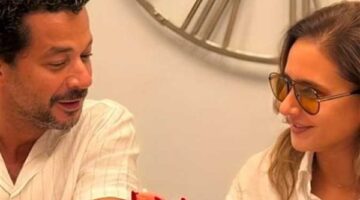 كواليس طريفة.. نيللي كريم وشريف سلامة يشاركان بهدلة “جوازة ولا جنازة”