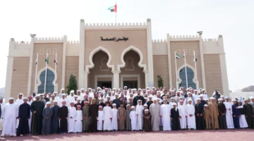 مجلس إعسمة الجديد.. محمد بن سعود يفتتح صرحاً مجتمعياً في رأس الخيمة