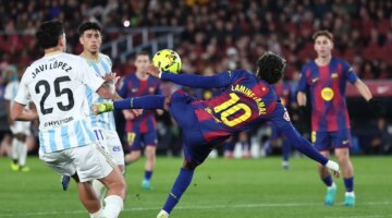 هدف مقصي مذهل.. لامين يامال يقود برشلونة للفوز أمام ريال أوفييدو بالدوري الـمـصـري
