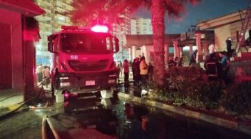 وداع حزين.. تفاصيل جنازة الطفلتين يوستينا وإستير ضحايا حريق منطقة الزرايب بمنشأة ناصر