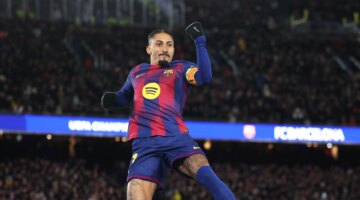 أزمة قبل القمة.. تصريحات رافينيا تثير قلق فليك بمواجهة أتلتيكو مدريد المرتقبة