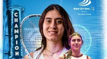 إنجاز تاريخي.. نور الشربيني تقتنص لقب بطولة ويندي سيتي للاسكواش في شيكاغو