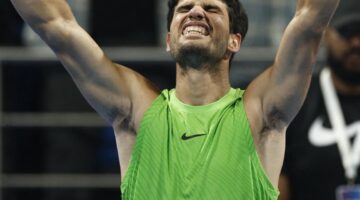 بث مباشر.. صدام ناري بين ألكاراز وروبليف في بطولة قطر المفتوحة للتنس 2026