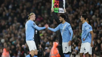 بديل مصري لمانشستر سيتي.. غوارديولا يبرر قرار استبدال هالاند بالنجم عمر مرموش