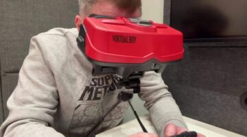 تحول تقني.. سماعة Virtual Boy تشغل ألعاب Switch بتقنية الواقع الافتراضي الجديده