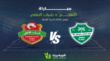 قنوات التلفزيون.. نقل مواجهة الأهلي وشباب الأهلي في دوري أبطال آسيا