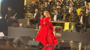 ليلة حب بالرياض.. أصالة تُهدي أغنية لخالها وتكرم ابنتها شام أمام الجمهور