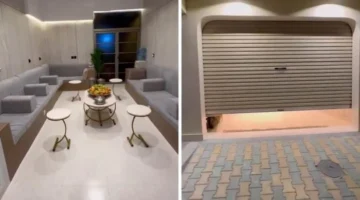 مجلس داخل كراج.. مواطن يحول موقف سيارته إلى مساحة لاستقبال الضيوف بطريقة مبتكرة