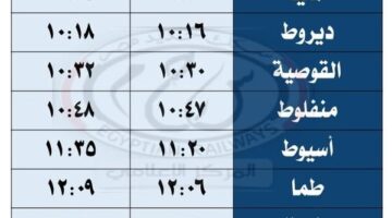 مواعيد الرحلات.. السكة الحديد تعلن تعديلات جديدة على حركة قطارات الوجه البحري