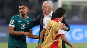 أرنولد: العراقيون يتنفسون كرة القدم وهدفي إنهاء عقدة الـ40 عاماً.