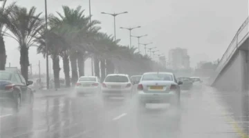 أمطار رعدية تضرب مدينة السلوم وسط حالة من عدم استقرار الطقس