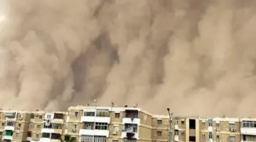 تأثيرات العاصفة الترابية المرتقبة ومناطق انتشارها خلال الساعات القليلة المقبلة في البلاد