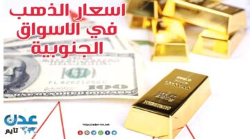 تغيرات يومية في أسعار الذهب داخل أسواق جنوبي البلاد وتداول العملات