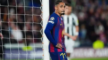 تفاصيل إصابة رافينها ومدة غيابه عن صفوف نادي برشلونة في الفترة المقبلة