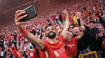 توقيت المباراة الوداعية للنجم محمد صلاح بقميص ليفربول على ملعب أنفيلد التاريخي