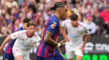 جدول ترتيب الدوري الإسباني بعد فوز برشلونة على إشبيلية